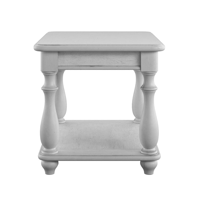 Square End Table - Gray - R&R Furniture Gallery (Fountain Valley, CA)