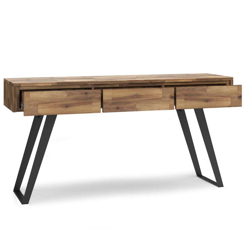 Lowry - Handcrafted Console Sofa Table - R&R Furniture Gallery (Fountain Valley, CA)