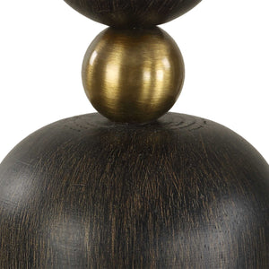 McQuinn - Table Lamp - Dark Walnut