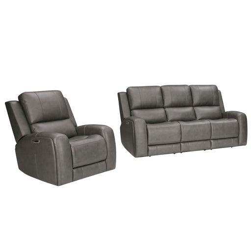 Belmont - Zero Gravity Power Reclining Living Room Set - R&R Furniture Gallery (Fountain Valley, CA)