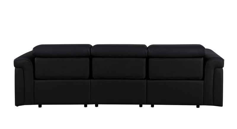 1126 - 3-Piece Modular Power Reclining Sofa In With 3 Power Recliners & Power Headrests