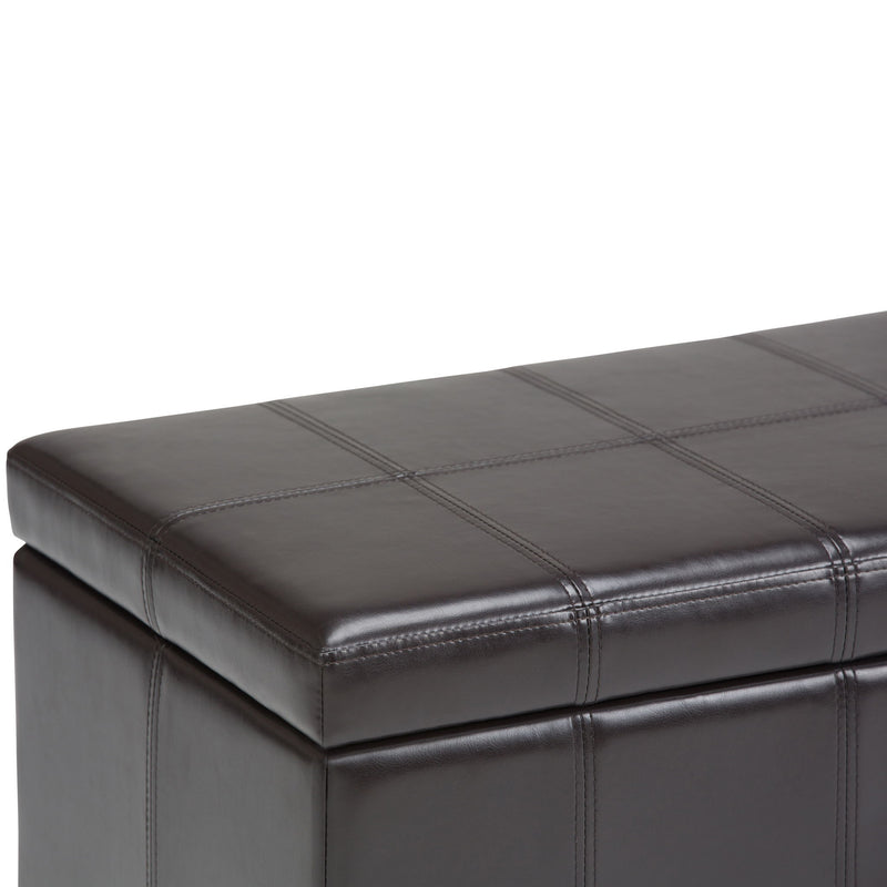 Amelia - Transitional Storage Ottoman Bench - R&R Furniture Gallery (Fountain Valley, CA)