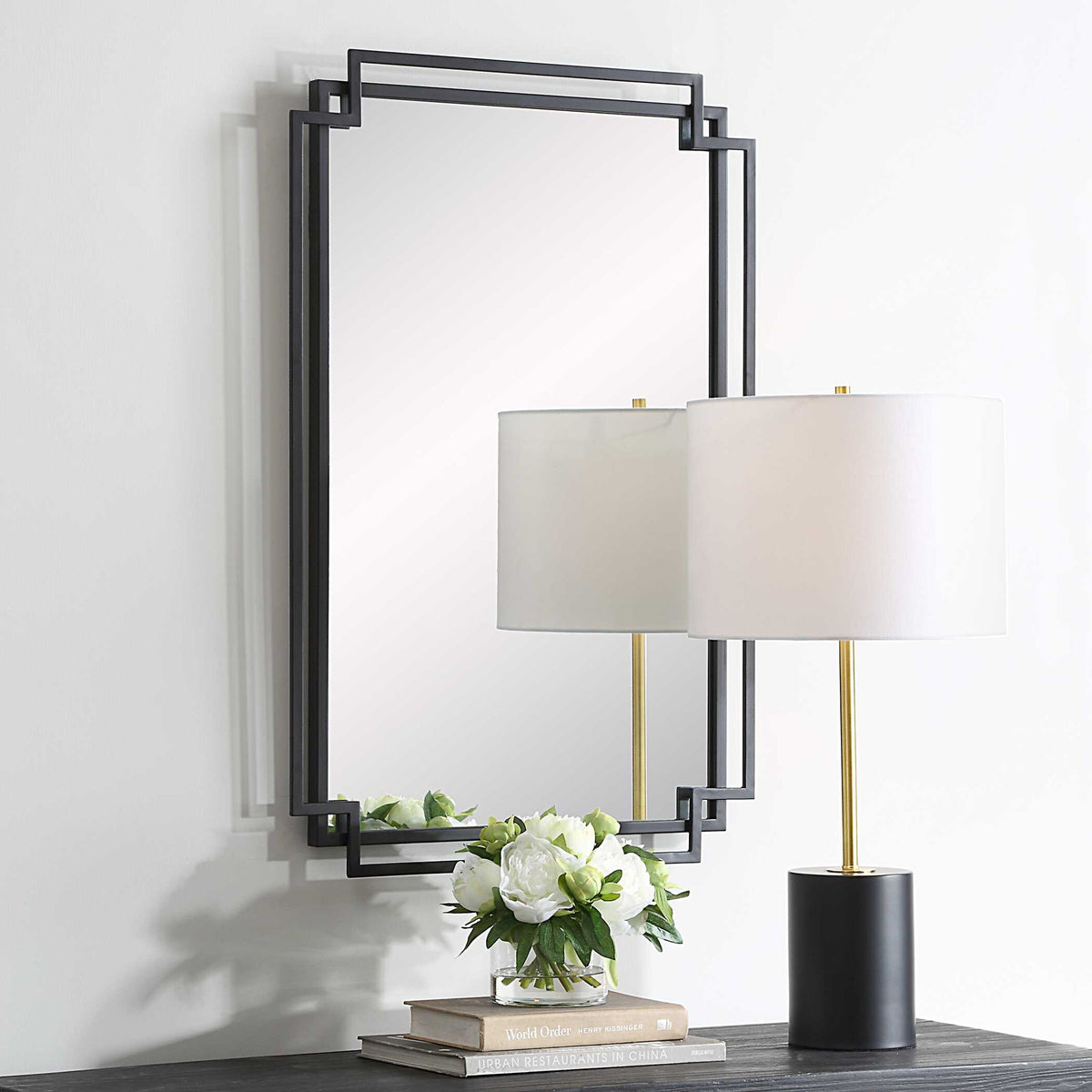 34.1" Mirror - Black