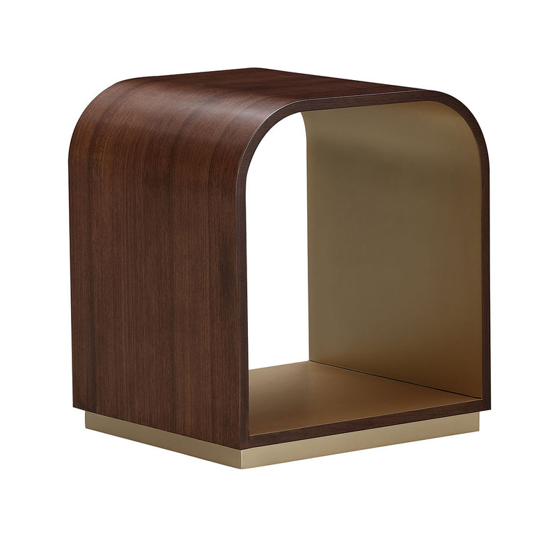 Houston - End Table - Walnut - R&R Furniture Gallery (Fountain Valley, CA)