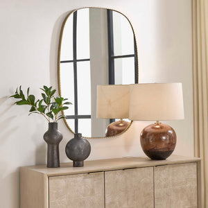 Nidia - Mirror - Antique Gold