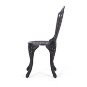 Bono Metal Bistro Set - Black - R&R Furniture Gallery (Fountain Valley, CA)