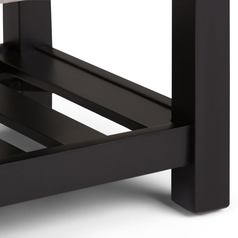 Cosmopolitan - Storage Ottoman Bench With Open Bottom - R&R Furniture Gallery (Fountain Valley, CA)