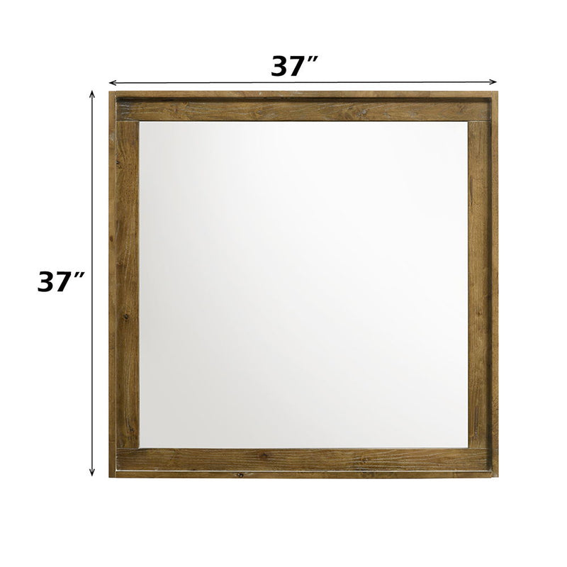Garcia - Mirror - Light Brown - R&R Furniture Gallery (Fountain Valley, CA)