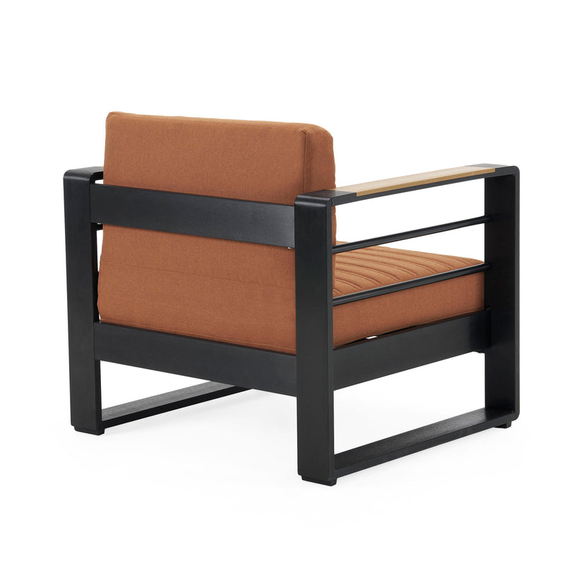 Giovanna - Club Chair Set With Aluminum Frame - R&R Furniture Gallery (Fountain Valley, CA)