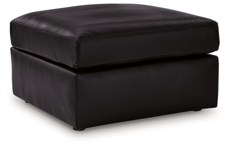 Modmax II - Oversized Accent Ottoman - Black - R&R Furniture Gallery (Fountain Valley, CA)