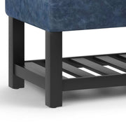 Cosmopolitan - Storage Ottoman Bench With Open Bottom - R&R Furniture Gallery (Fountain Valley, CA)