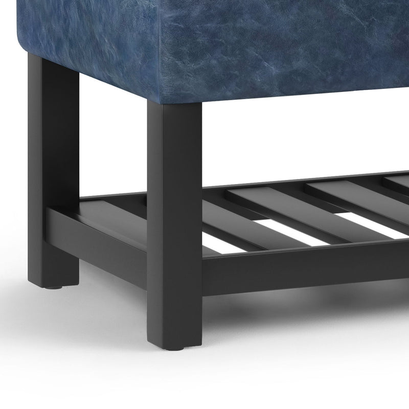Cosmopolitan - Storage Ottoman Bench With Open Bottom - R&R Furniture Gallery (Fountain Valley, CA)