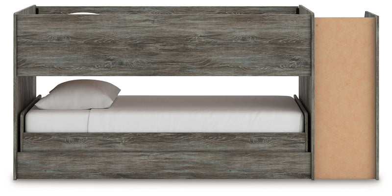 Frandern - Twin Over Twin Loft Bed - Gray - R&R Furniture Gallery (Fountain Valley, CA)
