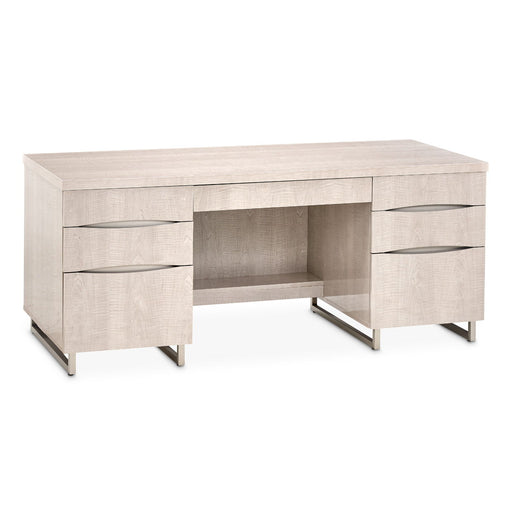 Marin - Desk - Greige - R&R Furniture Gallery (Fountain Valley, CA)