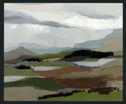 Grove - 48" x 72" Painting By Buddy Whitlock - Green / Blue - R&R Furniture Gallery (Fountain Valley, CA)