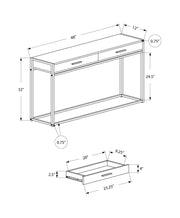 Accent Console Table For Entryway, Storage Drawers, Contemporary & Modern - R&R Furniture Gallery (Fountain Valley, CA)