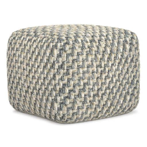 Beatrix - Square Pouf - Multicolor - R&R Furniture Gallery (Fountain Valley, CA)