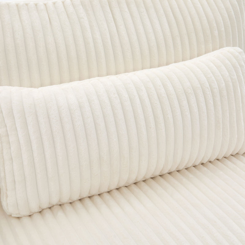 Modern Loveseat Sofa With 4 Pillows - R&R Furniture Gallery (Fountain Valley, CA)