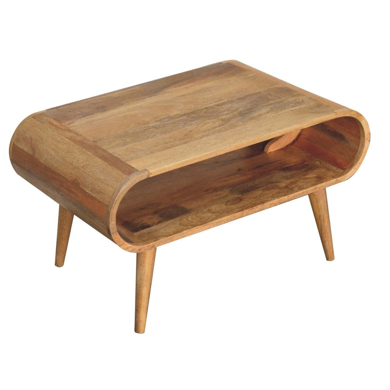 Solid Wood Open Coffee Table - R&R Furniture Gallery (Fountain Valley, CA)