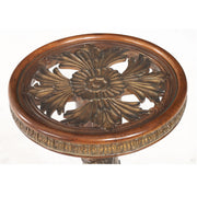 Villa Valencia - Chair Side Table - Classic Chestnut - R&R Furniture Gallery (Fountain Valley, CA)