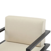 Modern Outdoor Lounge Chair With Aluminum Frame And Weather Resistant Cushions - R&R Furniture Gallery (Fountain Valley, CA)