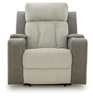 WhipLash - Power Recliner With Adj Headrest - Sisal - R&R Furniture Gallery (Fountain Valley, CA)