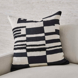 Barcode - Pillow - Black / White