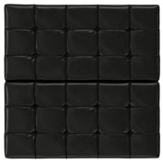 Harrison - Large Square Coffee Table Storage Ottoman - Black - R&R Furniture Gallery (Fountain Valley, CA)