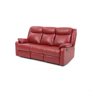 Contemporary three-seater reclining sofa by Glory Furniture with plush fabric and modern design, shown in a stylish living room setting.