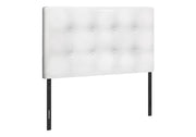 Twin Size, Bed Headboard Only, Upholstered, Transitional - White - R&R Furniture Gallery (Fountain Valley, CA)