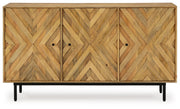 Cadewick - Accent Cabinet - Natural - R&R Furniture Gallery (Fountain Valley, CA)