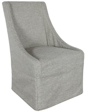 Warwick - Upholstered Rolling Dining Chair - R&R Furniture Gallery (Fountain Valley, CA)