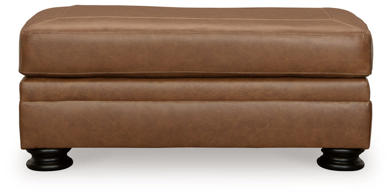 Carianna - Ottoman - Caramel - R&R Furniture Gallery (Fountain Valley, CA)
