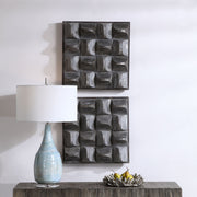 Uttermost Pickford wood wall decor featuring a rustic, textured wooden panel design for stylish home wall decoration.