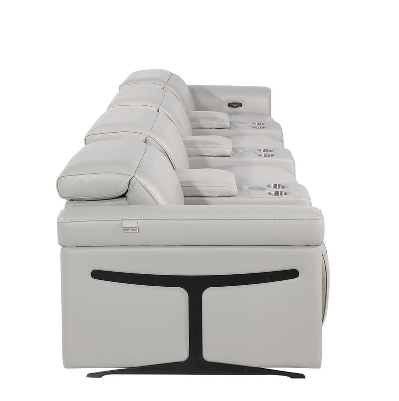 1126 - 7-Piece Modular Power Reclining Sofa In With 4 Power Recliners & Power Headrests