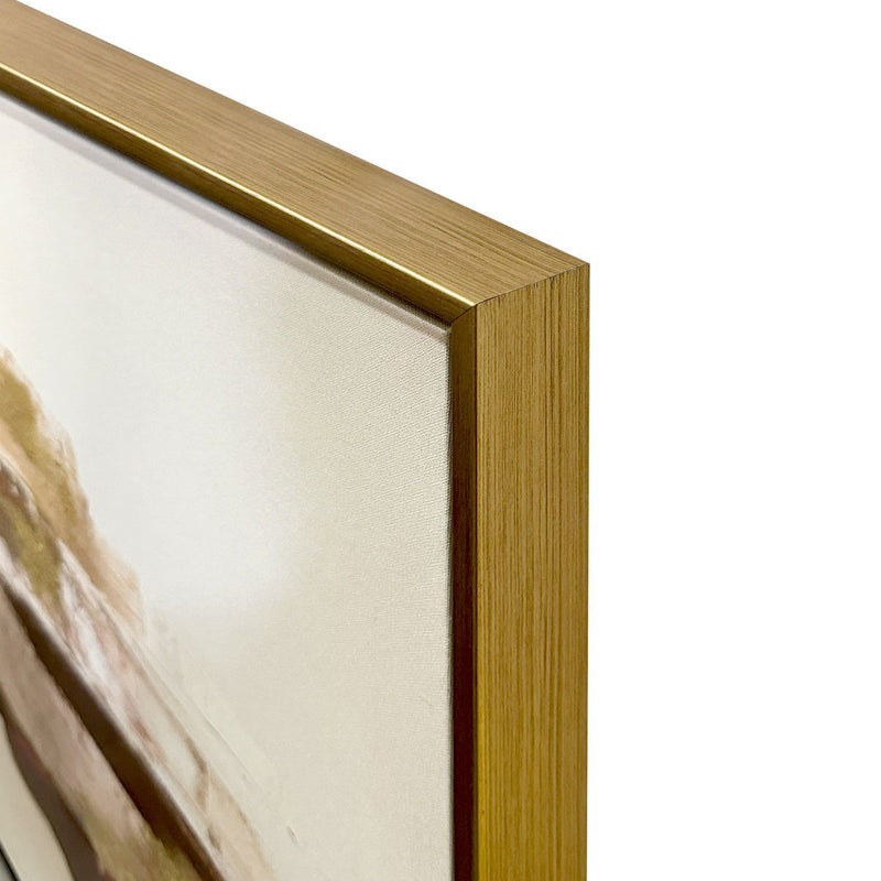 Gloss - 48" x 72" Painting Art by Buddy Whitlock - Gray / Black - R&R Furniture Gallery (Fountain Valley, CA)