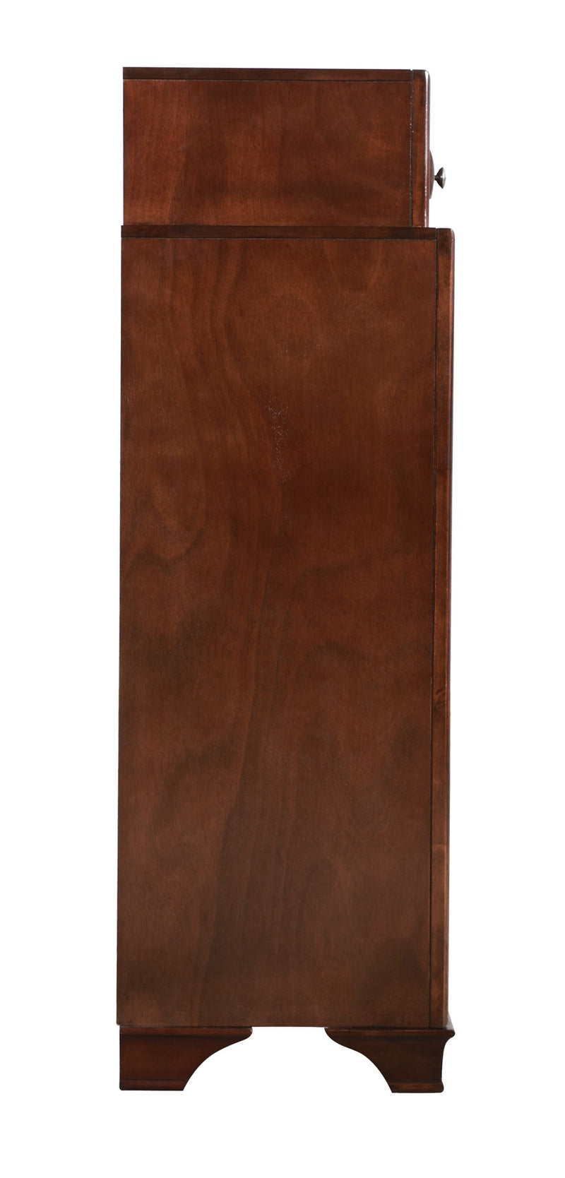 Glory Furniture LaVita accent chest featuring a modern wooden design with sleek drawers and decorative handles.