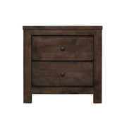 2 Drawer Nightstand - Brown - R&R Furniture Gallery (Fountain Valley, CA)
