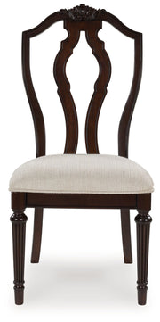 Lavinton - Dining Upholstered Side Chair (Set of 2) - Tan / Brown - R&R Furniture Gallery (Fountain Valley, CA)