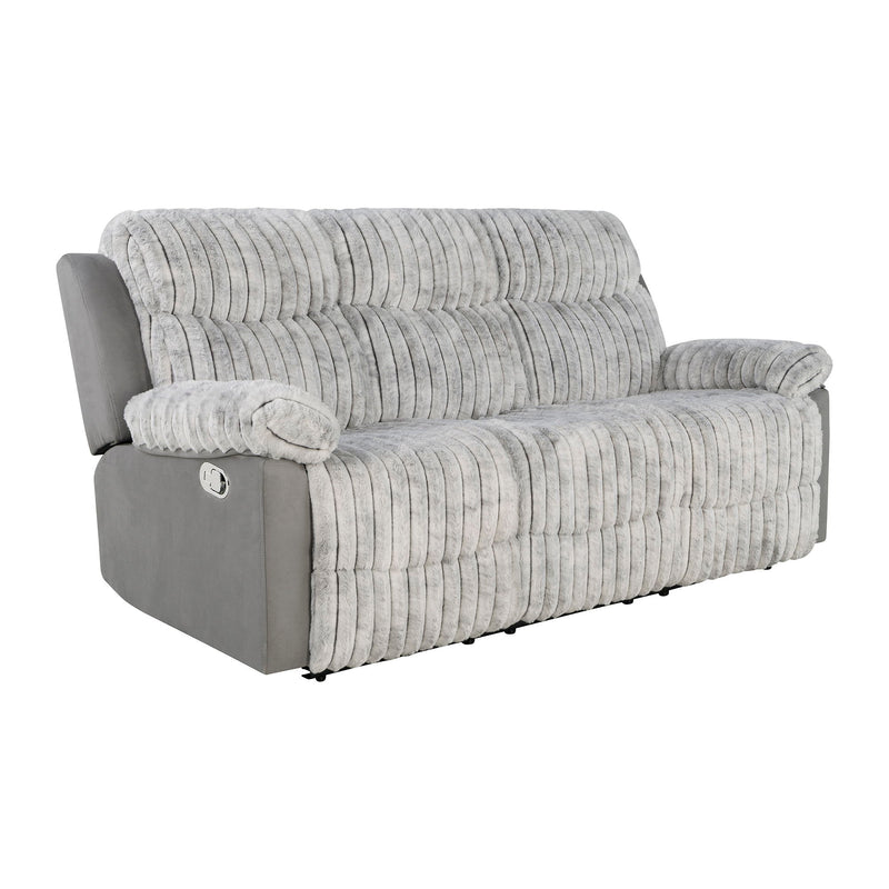 Brenda - Sofa With Manual Recline Function - R&R Furniture Gallery (Fountain Valley, CA)