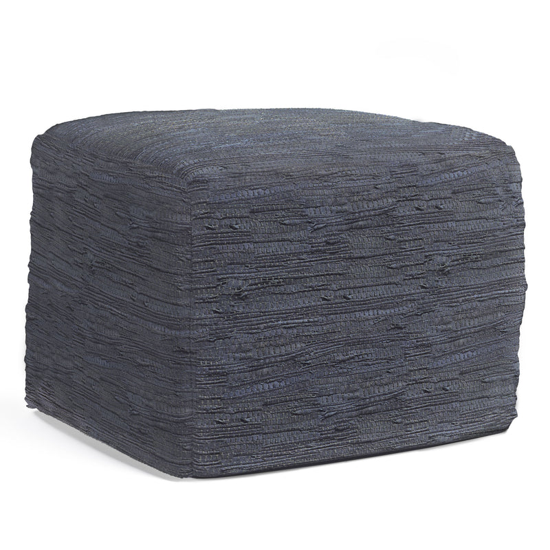 Fredrik - Handcrafted Square Pouf - R&R Furniture Gallery (Fountain Valley, CA)