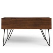 Hunter - Square Lift Top Coffee Table - Walnut - R&R Furniture Gallery (Fountain Valley, CA)