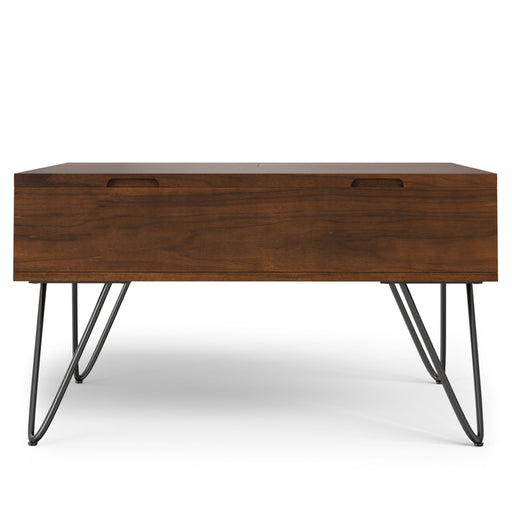 Hunter - Square Lift Top Coffee Table - Walnut - R&R Furniture Gallery (Fountain Valley, CA)