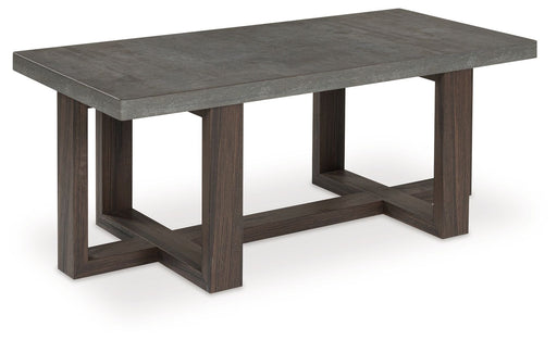 Dynnford - Occasional Table Set (Set of 3) - Gray / Brown - R&R Furniture Gallery (Fountain Valley, CA)