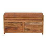 Oxford - 2 Drawer Storage Bench - Beige - R&R Furniture Gallery (Fountain Valley, CA)
