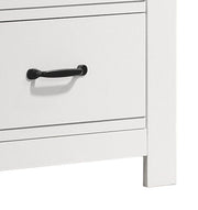 Cassini - 2 Drawer Nightstand Bedside Table - White - R&R Furniture Gallery (Fountain Valley, CA)