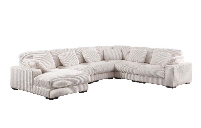 Nadine - Modular Corner Sectional Sofa With Left Facing Chaise - R&R Furniture Gallery (Fountain Valley, CA)