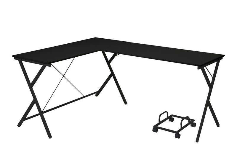 Dazenus - Computer Desk - Black - R&R Furniture Gallery (Fountain Valley, CA)
