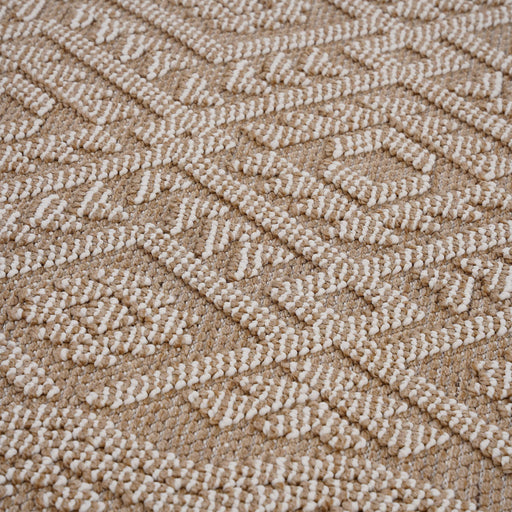 Guros - 8' X 10' Traditional Indoor / Outdoor Area Rug - Natural - R&R Furniture Gallery (Fountain Valley, CA)