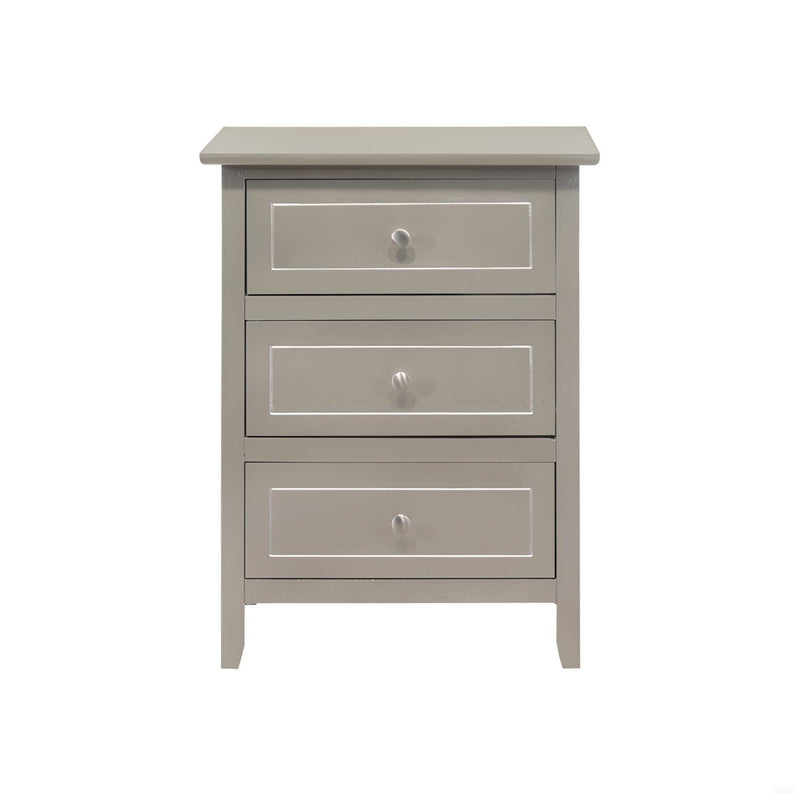 Dove Tailed Drawers 3 Drawer Nightstand - R&R Furniture Gallery (Fountain Valley, CA)